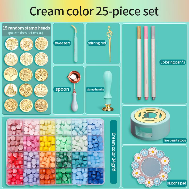 Wax Seal Stamp Set - Wax Seal Stamp Set Lacquered Stamp