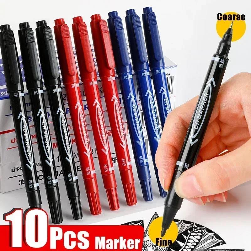 Correction Pen Fine - 5/10 Pcs Twin Tip Permanent Marker