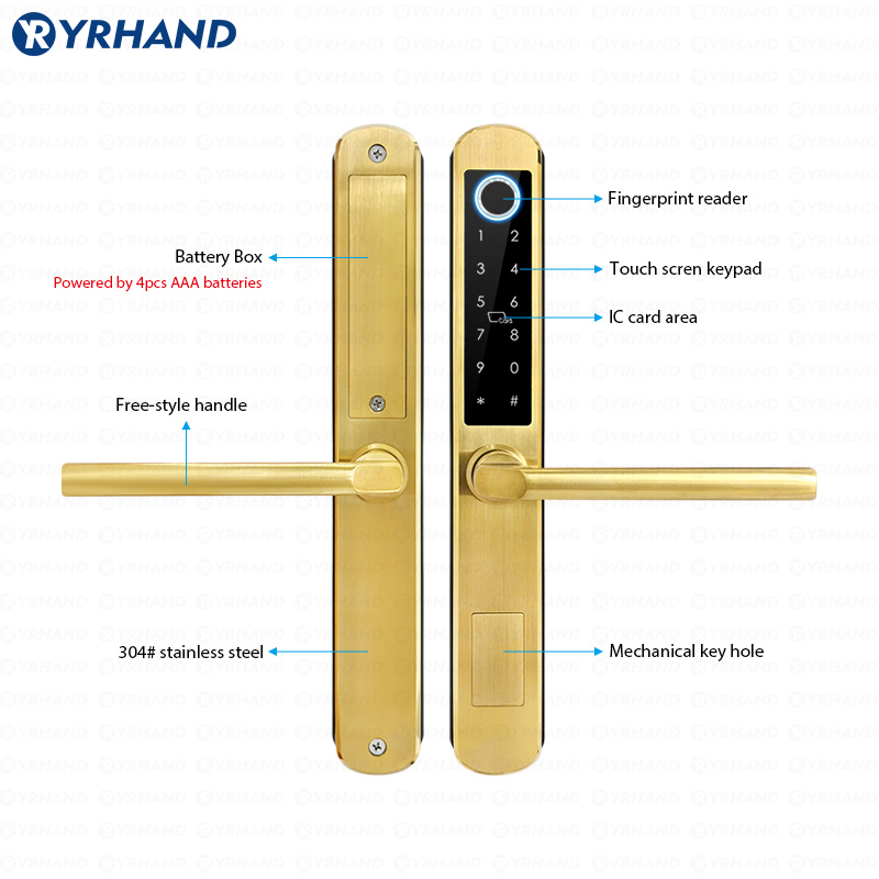 IP66 Gold Stainless steel Slid - Letter Opener Brass recension och pris