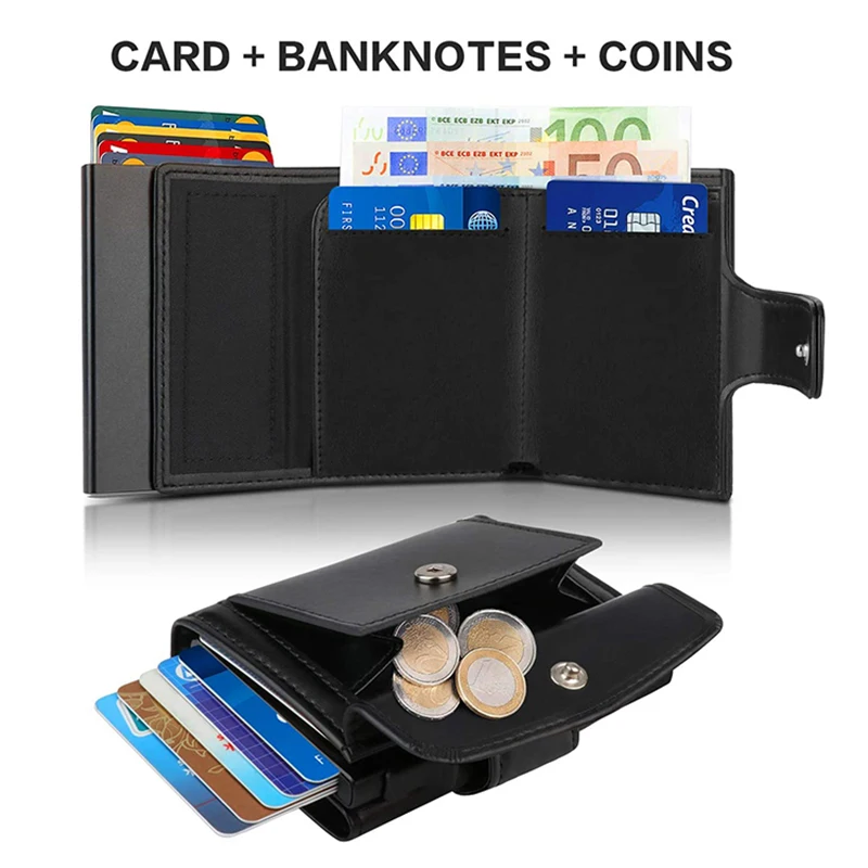 Metal Business Card Case Rfid  - Index Card Holder recension och pris