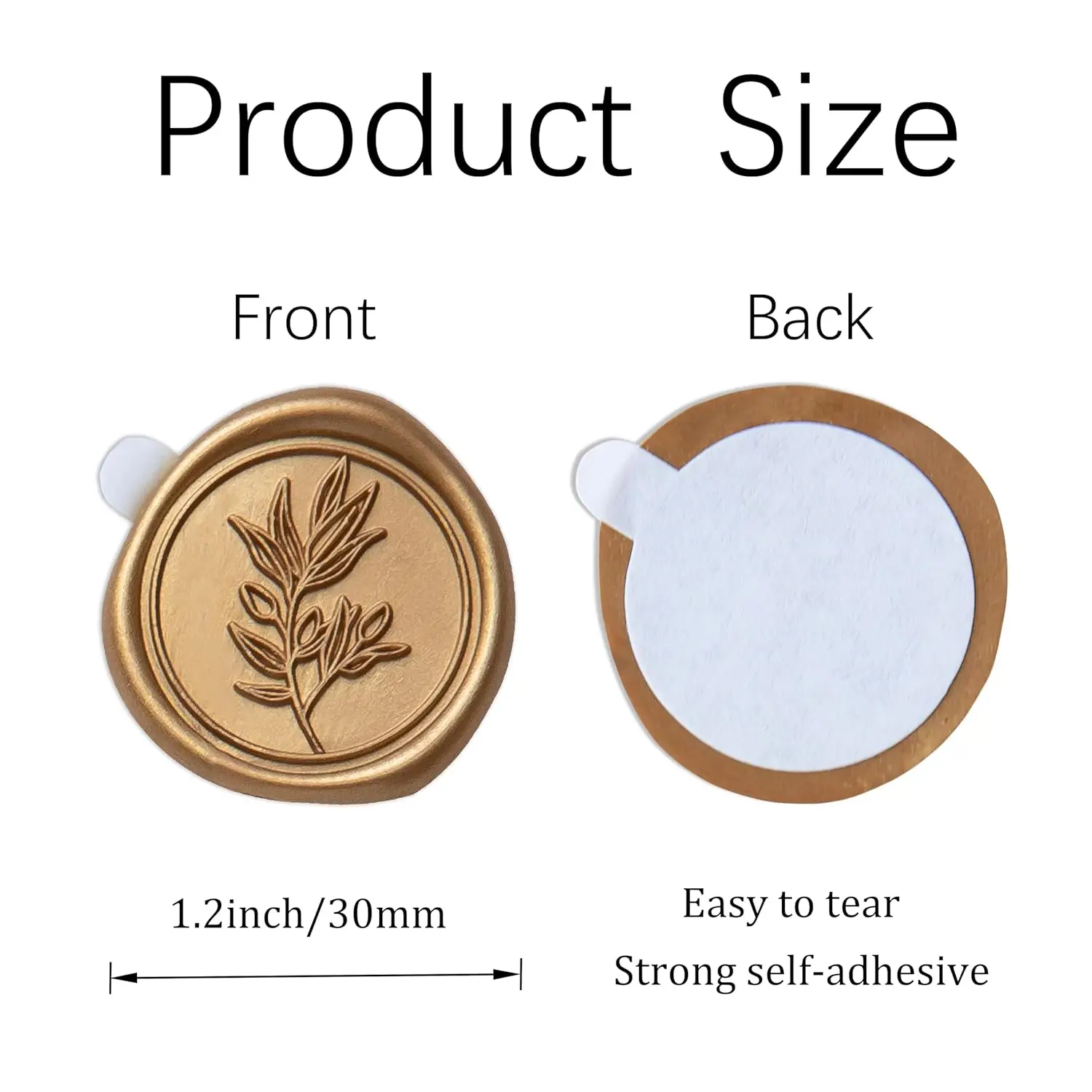 25pcs/set Olive Branches Leafy - Wax Seal Stamp Set recension och pris