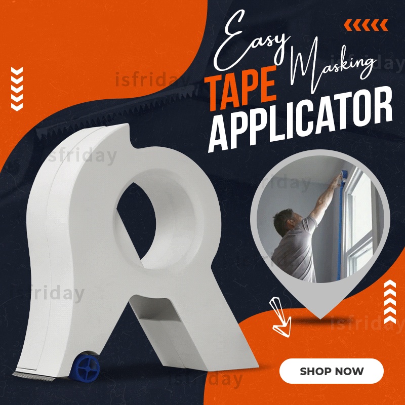 Painter Masking Tape Applicato - Tape Dispenser Weighted recension och pris
