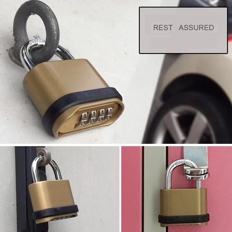 Outdoor Lock No Key 4 Digit Co - Letter Opener Brass recension och pris
