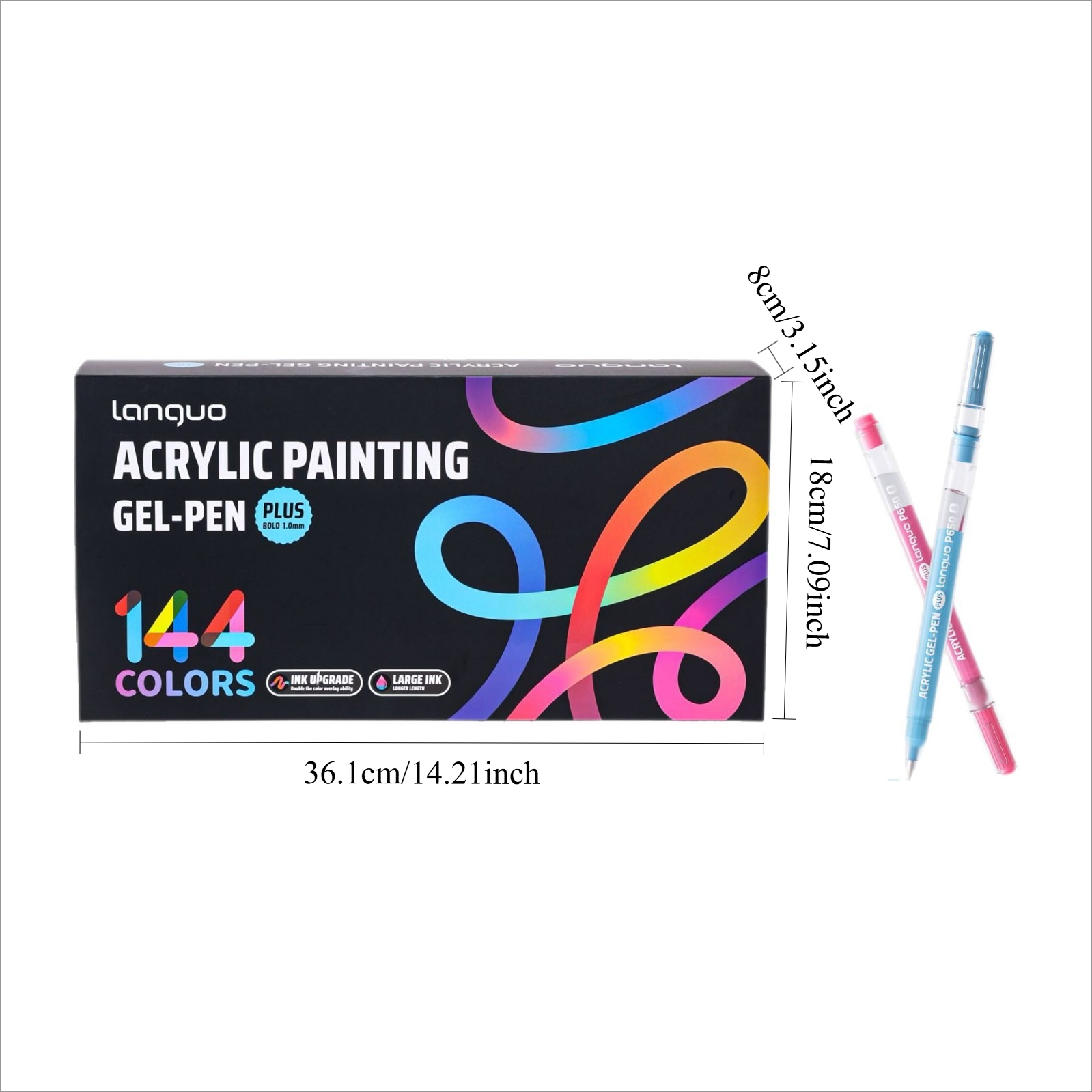 Languo P650 Acrylic Painting G - Copic Marker Sketch recension och pris