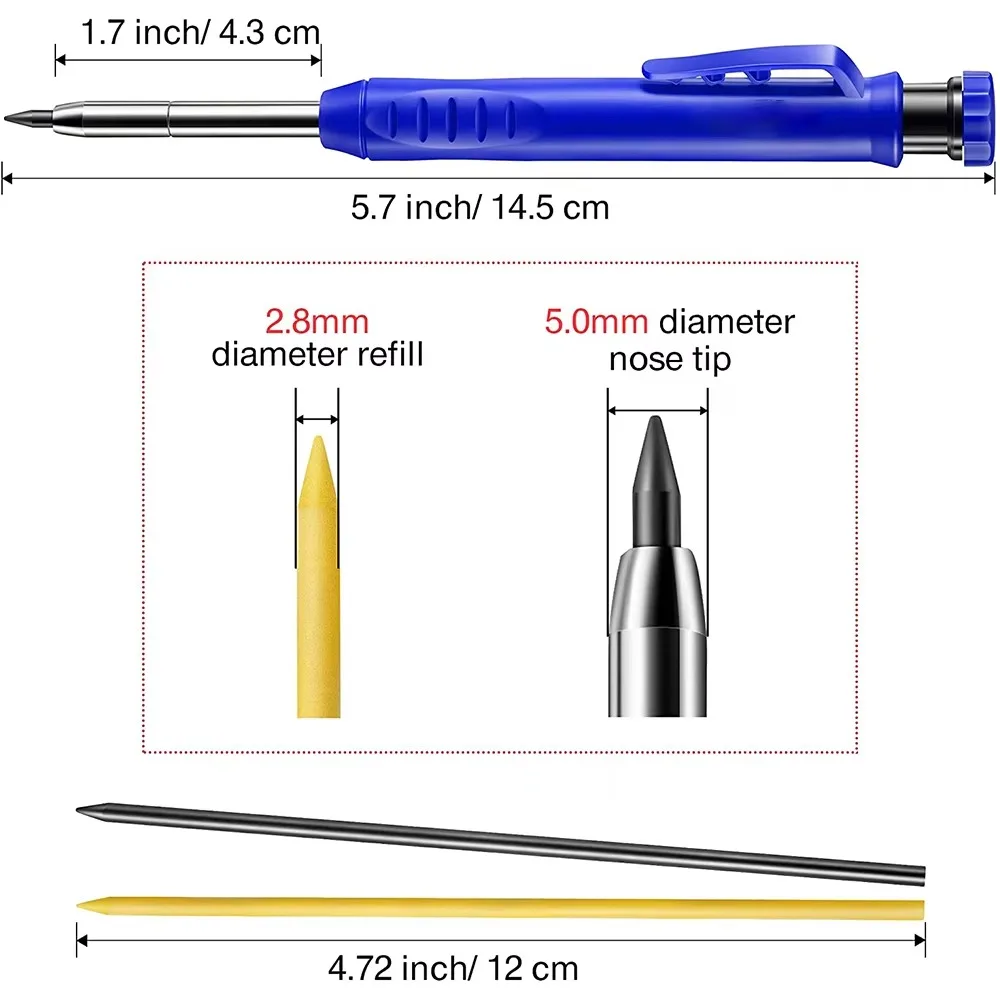 Solid Carpenter Pencil Set Woo - Staedtler Pencil Lumocolor recension och pris