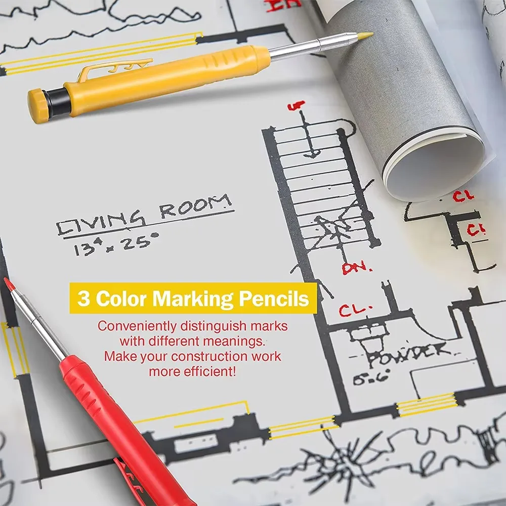 Solid Carpenter Pencil Set Woo - Staedtler Pencil Lumocolor recension och pris