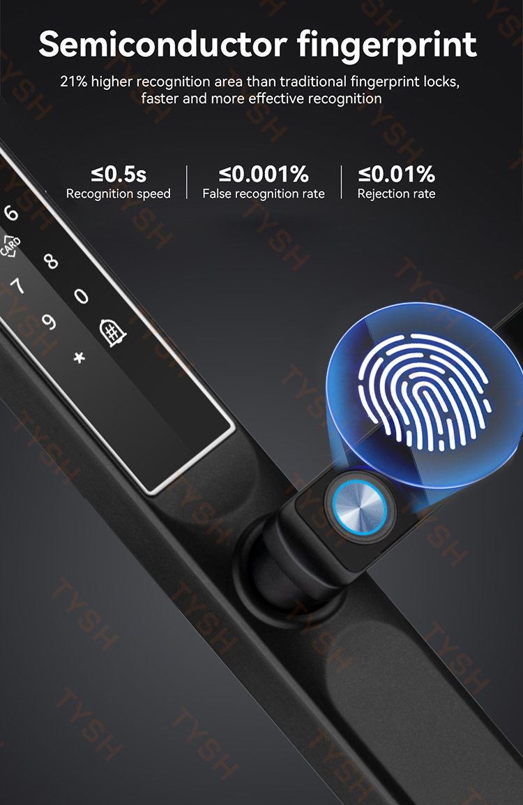 Tuya App Fingerprint Door Lock - Letter Opener Brass recension och pris