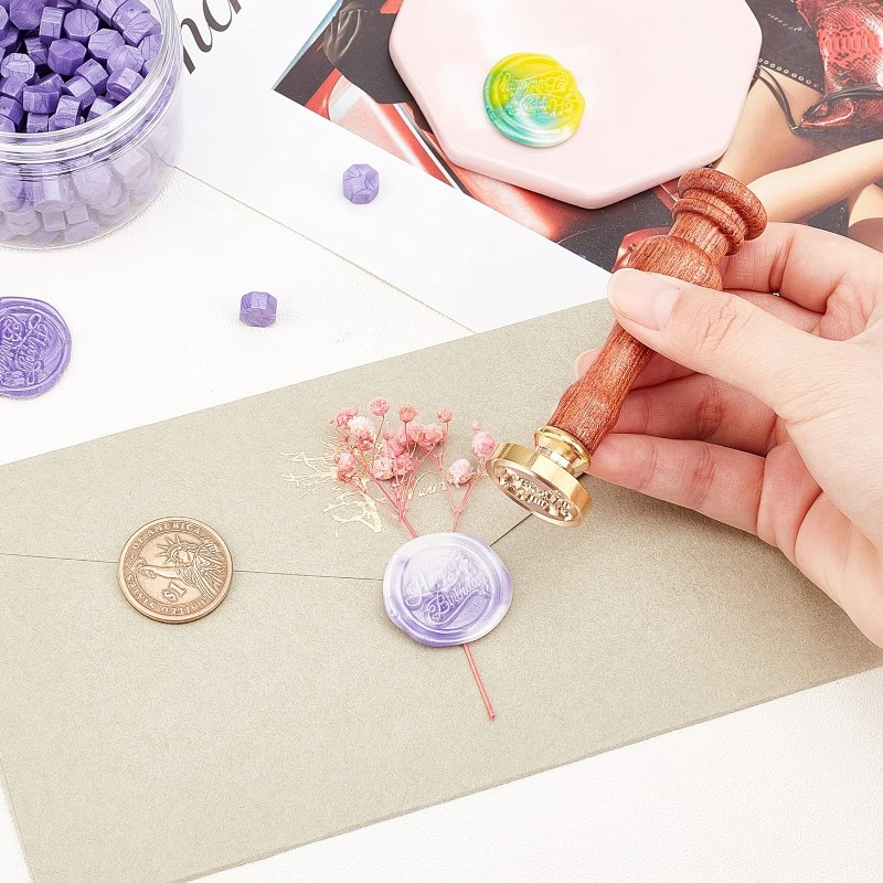 1 Set Castle Wax Seal Stamp Fi - Wax Seal Stamp Set recension och pris