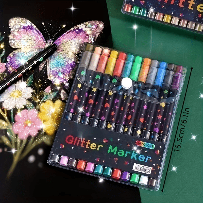 96/24Color Double-Ended Glitte - Correction Pen Fine recension och pris