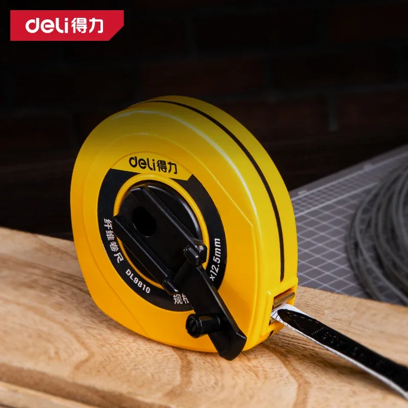 Deli 10/20/30/50m ABS Fiber Le - Tape Dispenser Weighted recension och pris