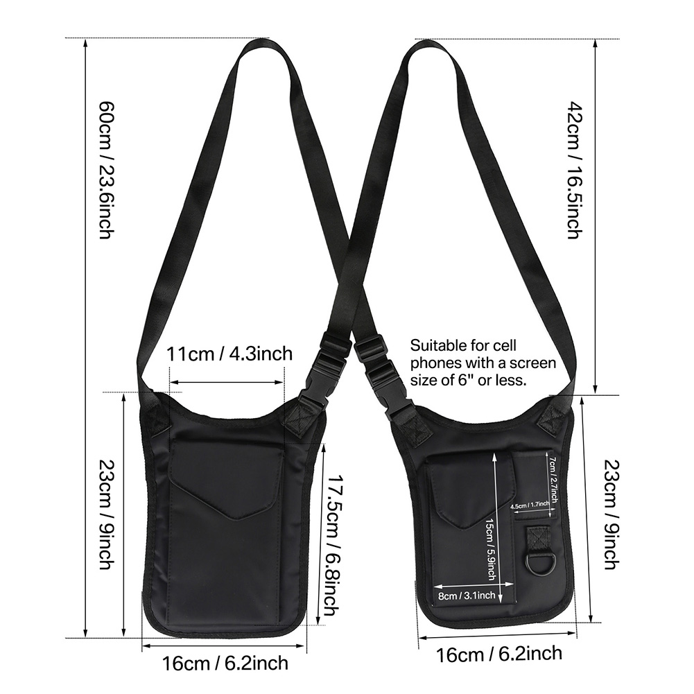 Portable Underarm Wallet Tacti - Index Card Holder recension och pris