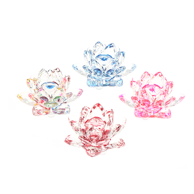 60mm Quartz Crystal Lotus Flow - Paper Weight Crystal recension och pris