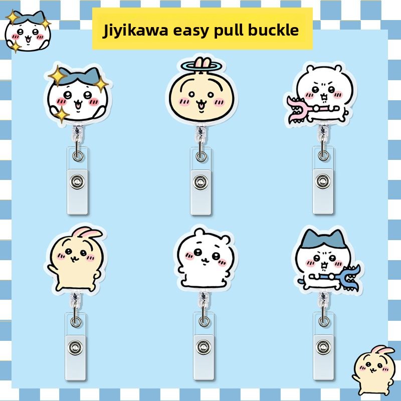 jiyi Retractable Badge Reel Ka - Index Card Holder recension och pris